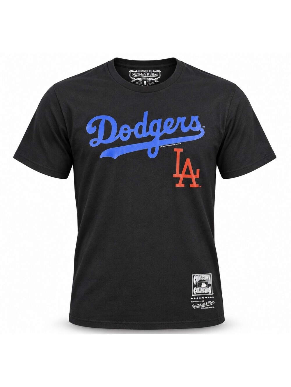 Mitchell & Ness LA Dodgers Cooperstown T-Shirt Men’s Medium Black MLB New